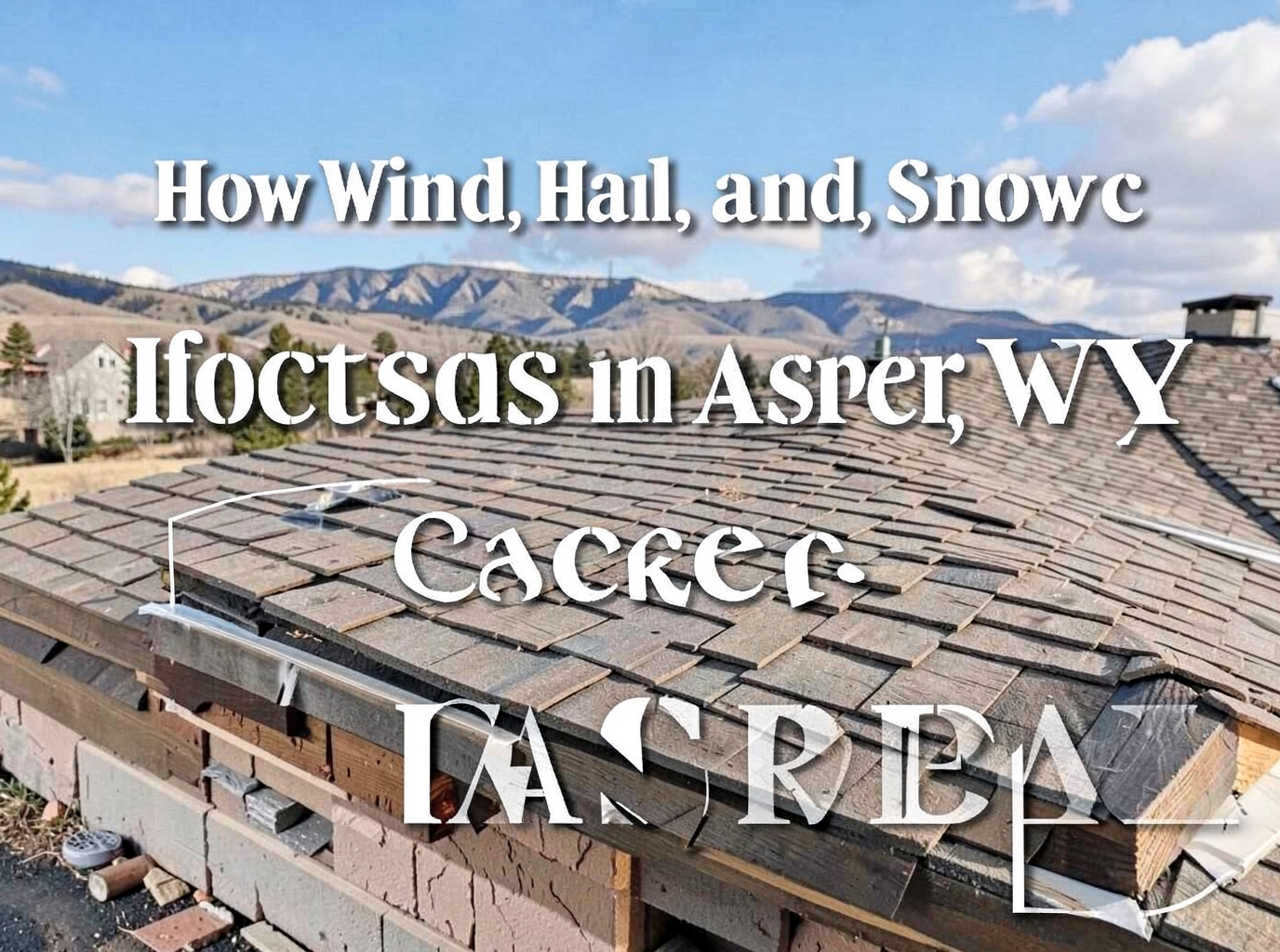 roofing contractor in South Casper, WY