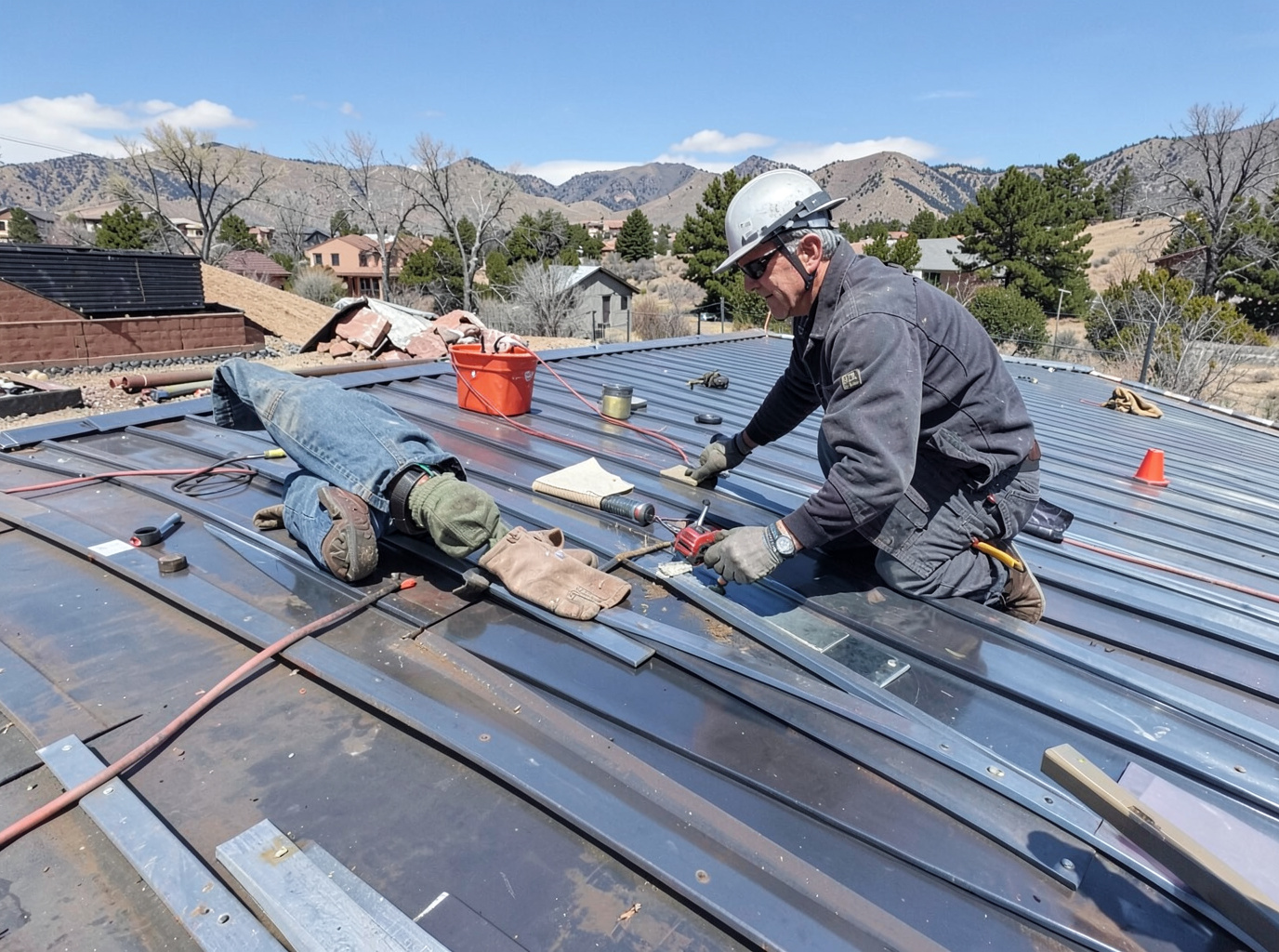 Metal Roofing Installation in Casper